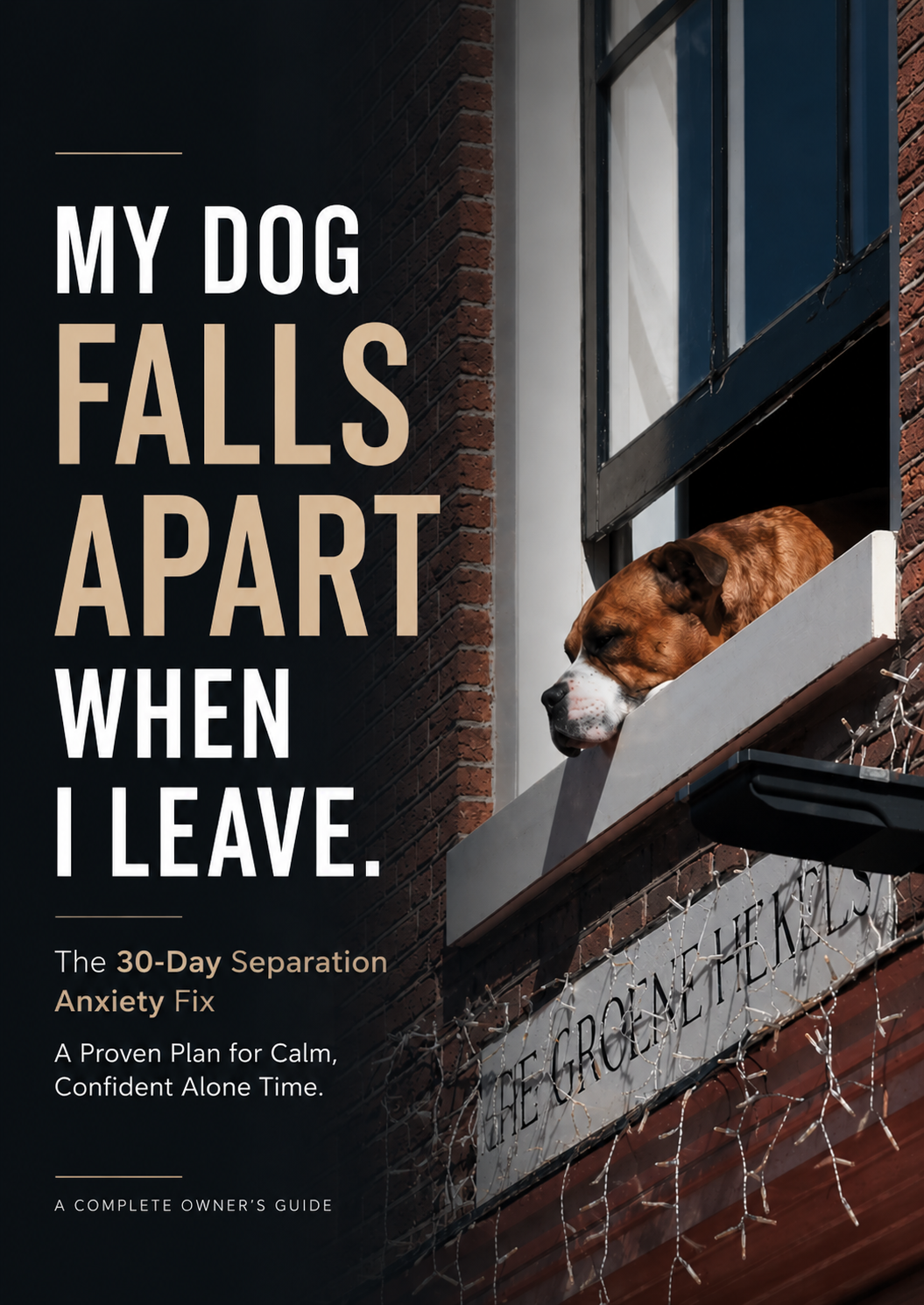 My Dog Falls Apart When I Leave: The 30 Day Separation Anxiety Fix